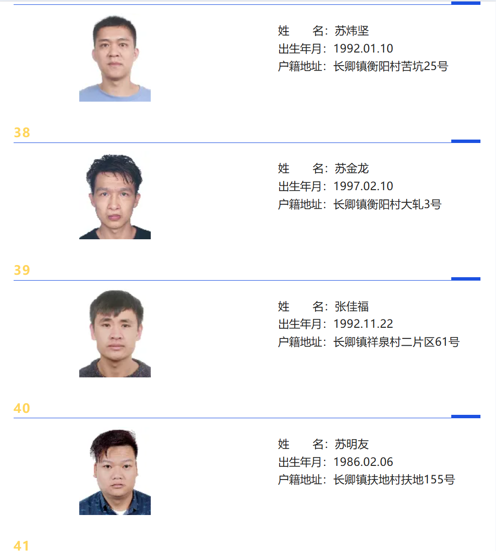 曝光人员名单 111
